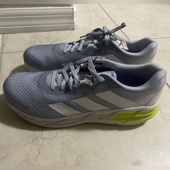 Adidas Adistar 3 Halo Silver Zero Metalic Pulse Lime NWT main image 5